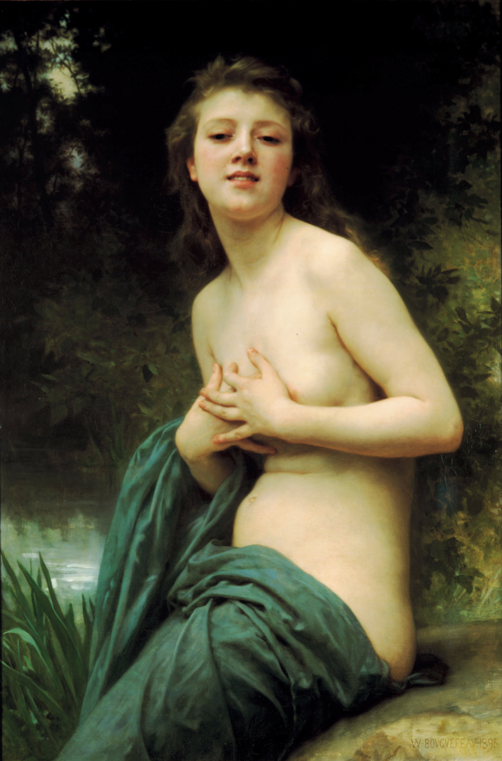  阿道夫·布格罗 Adolphe Bouguereau —— 春风